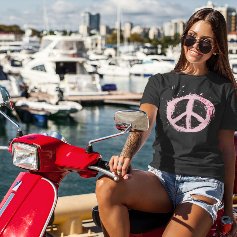 Love Not War Short Sleeves T-Shirt  Thumbnail